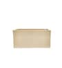 Cream Quebec Rectangular Molded 24 Inch Planter