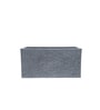 Grey Quebec Rectangular Molded 24 Inch Planetr