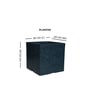 Midnight Quebec Square 12 Outdoor Planter Pot