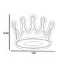 Queen Crown Design Warm LED Neon Light- Blue