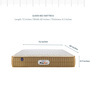 Queen Size (72 x 60 ) 4.5 Inch Firm Bonnell Spring & Foam Orthopedic Collection Mattress