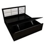 Badalona Queen Size Bed with Hydraulic Storage in Dual Finish