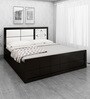 Badalona Queen Size Bed with Hydraulic Storage in Dual Finish