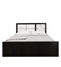 Badalona Queen Size Bed with Hydraulic Storage in Dual Finish