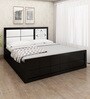 Badalona Queen Size Bed with Hydraulic Storage in Dual Finish