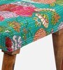 Queens Ottoman Set Of 2 In Teak Finish