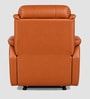 Quenie  Leatherette Motorised 1 Seater Recliner In Orange Color