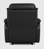 Quenie Leatherette Motorised 1 Seater Recliner  in Black Color