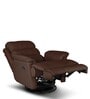Quies Leatherette Manual 1 Seater Recliner In Brown Colour