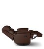 Quies Leatherette Manual 1 Seater Recliner In Brown Colour