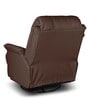 Quies Leatherette Manual 1 Seater Recliner In Brown Colour