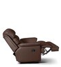 Quies Leatherette Manual 1 Seater Recliner In Brown Colour