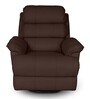 Quies Leatherette Manual 1 Seater Recliner In Brown Colour