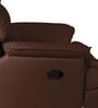 Quies Leatherette Manual 1 Seater Recliner In Brown Colour