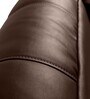 Quies Leatherette Motorized 3 Seater Recliner In Brown Colour