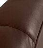 Quies Leatherette Manual 2 Seater Recliner In Brown Colour