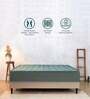 Quilted 3 Zoned Pocket Spring Mattress 8 inches King Size Foldable Mattress