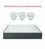 Quilted 3 Zoned Pocket Spring Mattress 8 inches Single Size Foldable Mattress