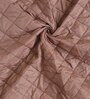 Quilted (78x72) Cotton  King Size Mattress Protector in Brown Colour