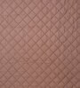Quilted (78x72) Cotton  King Size Mattress Protector in Brown Colour