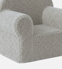 Quilted Corduroy Kids Lounge Chair In Elliot Cream Colour