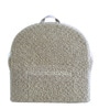 Quilted Corduroy Kids Lounge Chair In Grey Colour