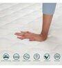 Quilted EPE Foam 6 inch Memory Foam Single Mattress in Blue Colour