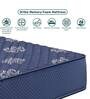 Quilted EPE Foam 6 inch Memory Foam Single Mattress in Blue Colour
