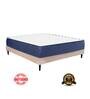 Quilted EPE Foam 6 inch Memory Foam Single Mattress in Blue & White Colour