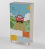 Quirk Car Kids 2 Door Wardrobe in Multi Finish