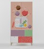 Quirk Kids 2 Door Wardrobe in Pink Multi Finish