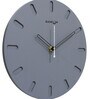 Grey MDF Quirky Modern Wall Clock