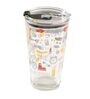 Quirky 400ml Glass Sipper