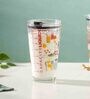 Quirky 400ml Glass Sipper