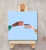 Quirky Cups Mini Canvas Frame