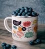 Quotes Enamel Printed White 350ml Stainless Steel Coffee Mug