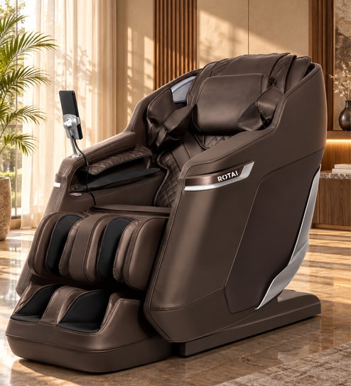 R-Nova 4D PU Leather Intelligent Massage Chair