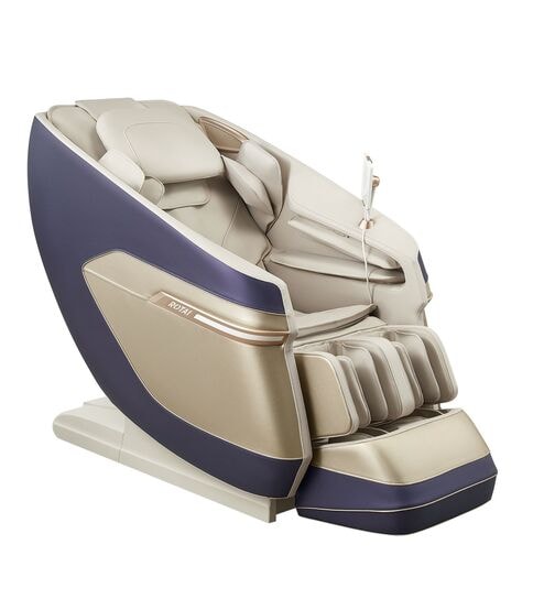 R-RELX Leather Luxury 3D Massage Chair in Black Colour
