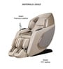 R-Nexa 4D Leather Robotic Massage Chair In Beige Colour