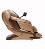 R Velor Leather Premium Massage Chair In Gold Colour