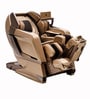 R Velor Leather Premium Massage Chair In Gold Colour
