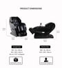 R Zenora Leather Premium Massage Chair In Black Colour R Zenora Leather Premium Massage Chair In Black Colour