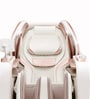 R Zenora Leather Premium Massage Chair In White Colour