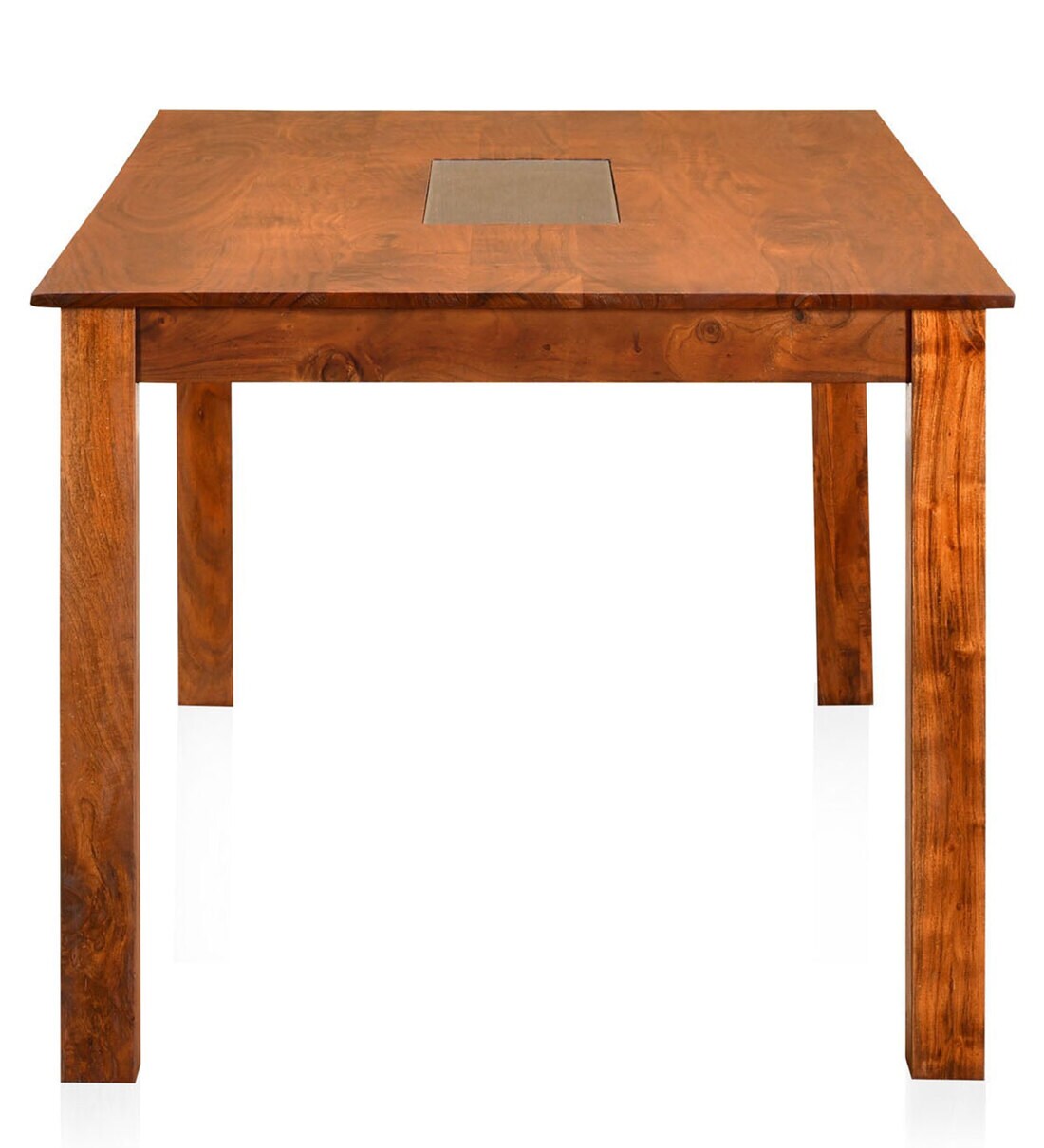 Buy Radiant 6 Seater Dining Table In Brown Finish By Nilkamal Online