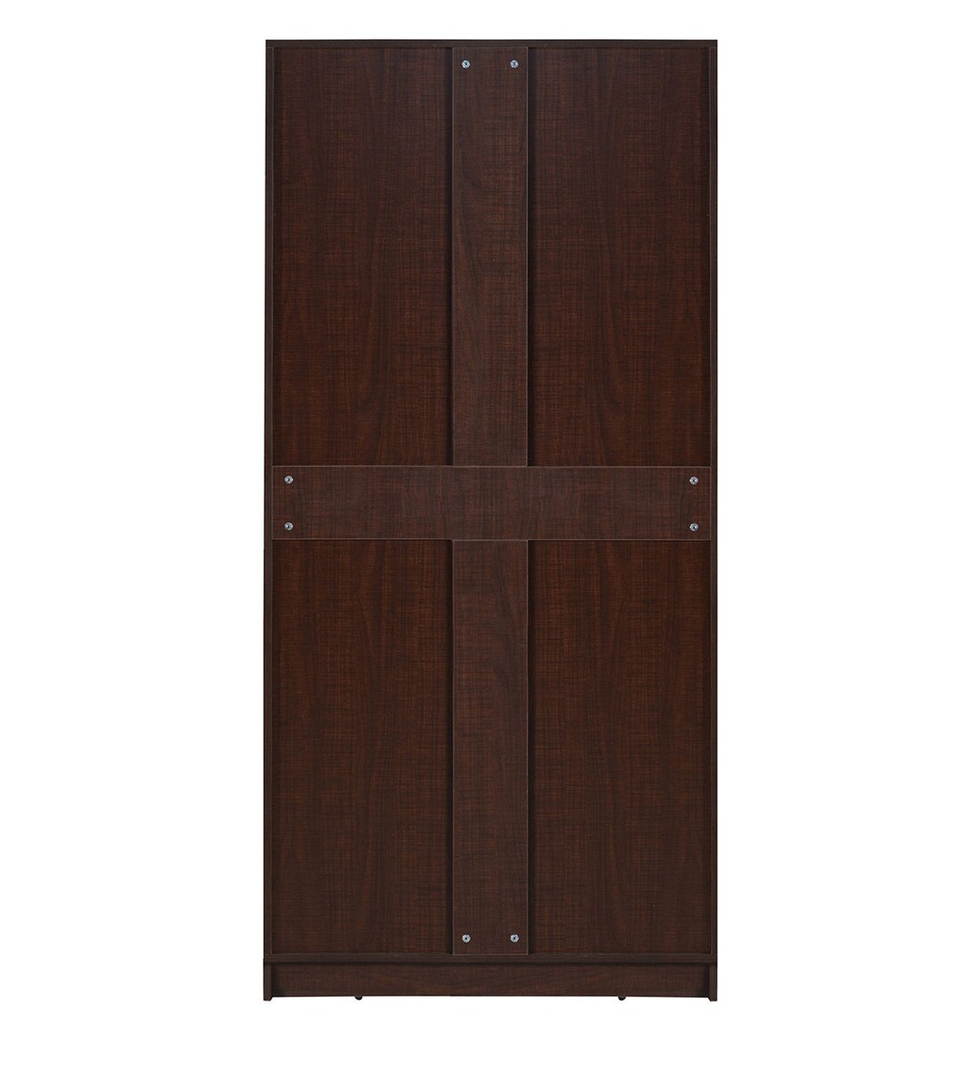 Buy Ranchi 2 Door Wardrobe in Brown Maple Finish By Nilkamal Online