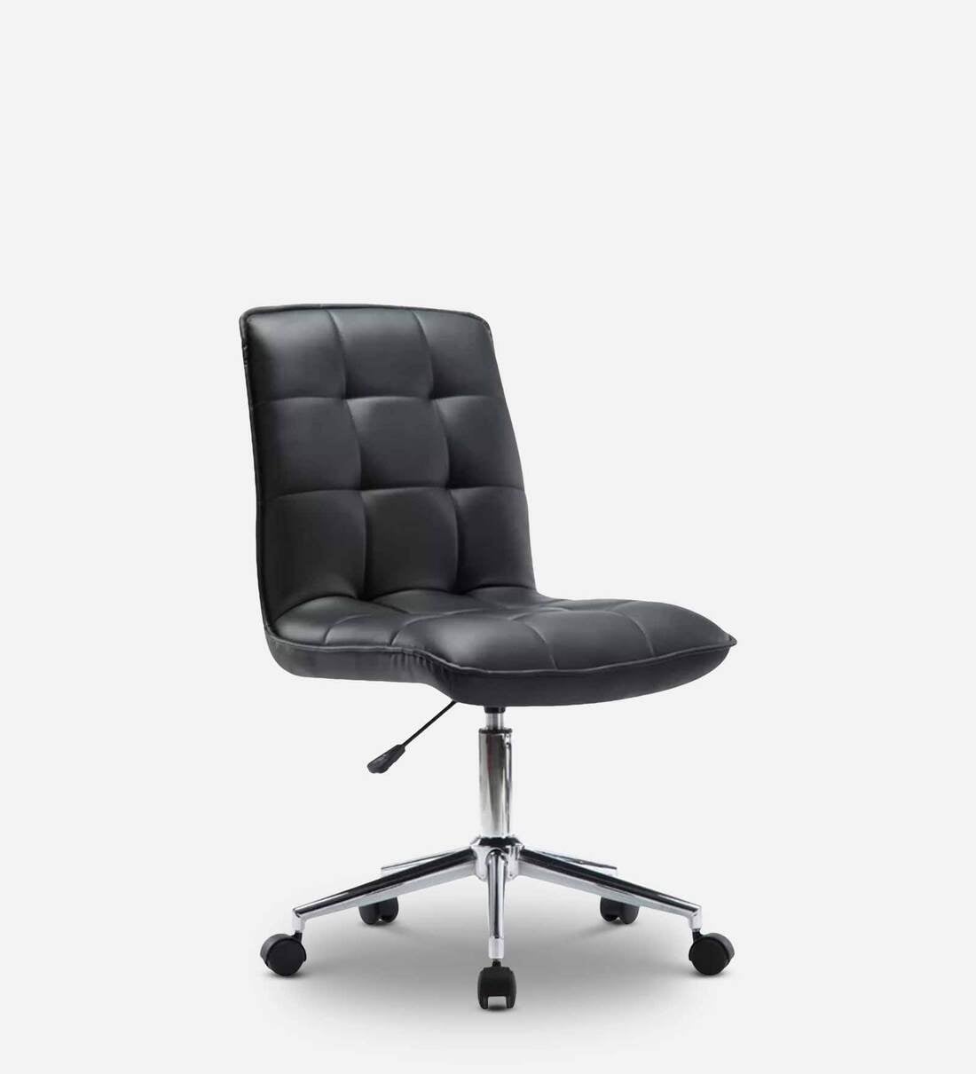 Buy Rawtenstall Low Back Executive Chair In Black Colour By
