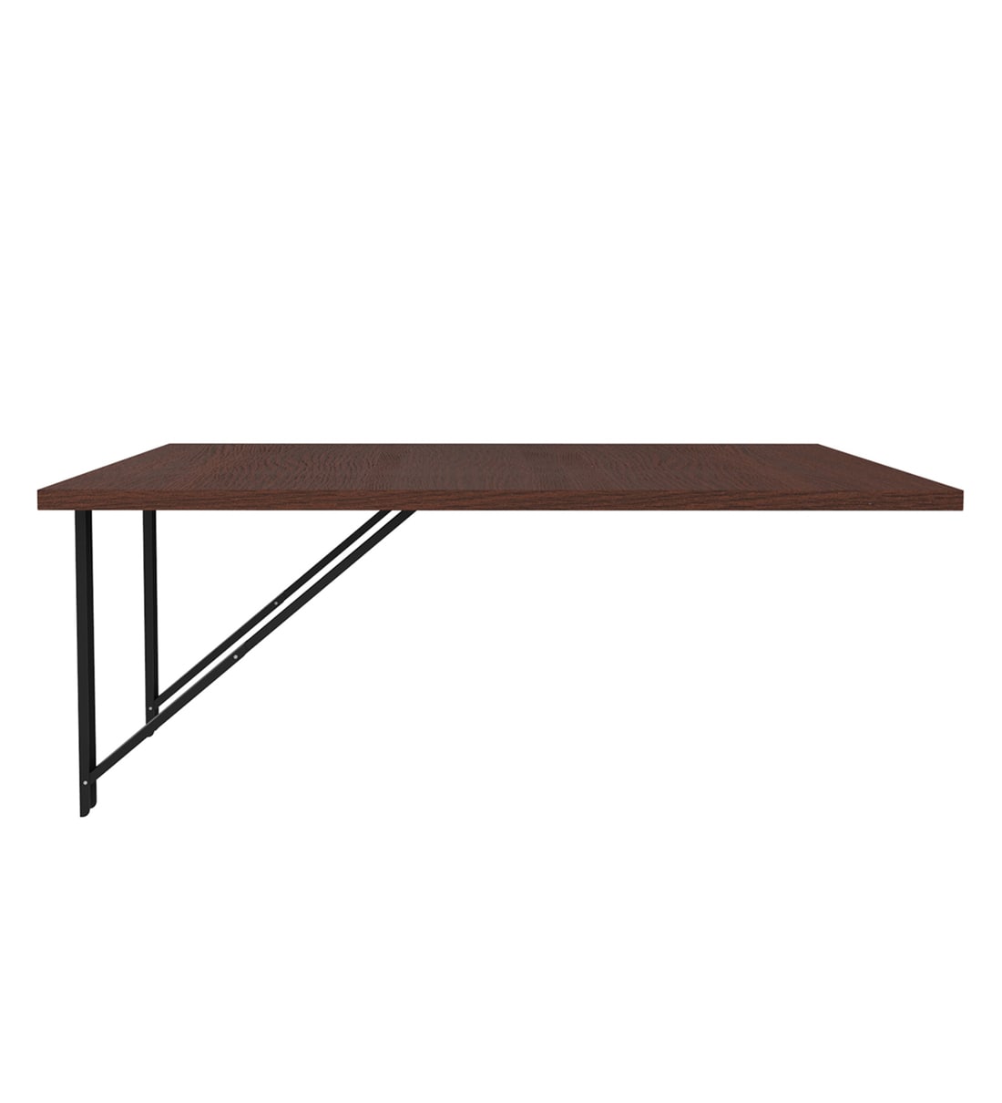 Buy Ray 2 Seater Dining Table in Brown Finish Online 2 Seater Dining