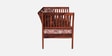Radom Sheesham Wood 2 Seater Sofa In Honey Oak Finish