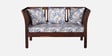 Radom Sheesham Wood 2 Seater Sofa In Provincial Teak Finish