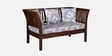Radom Sheesham Wood 2 Seater Sofa In Provincial Teak Finish
